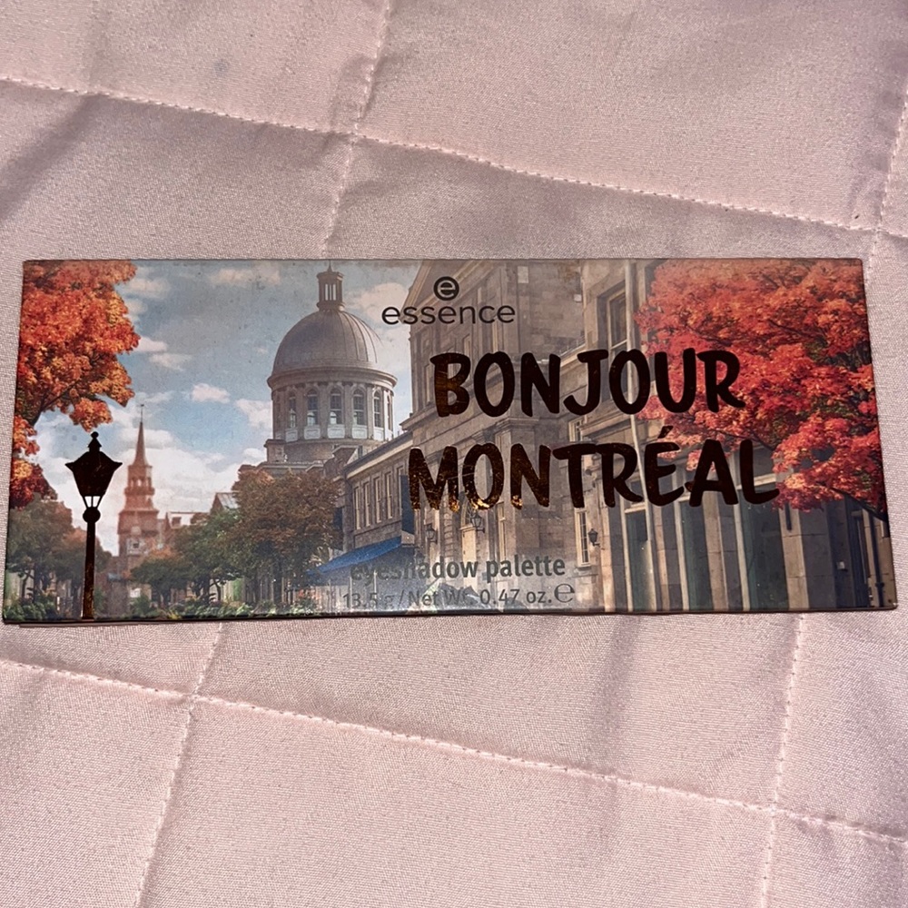 Lightly used Essence Bonjour Montreal eyeshadow palette